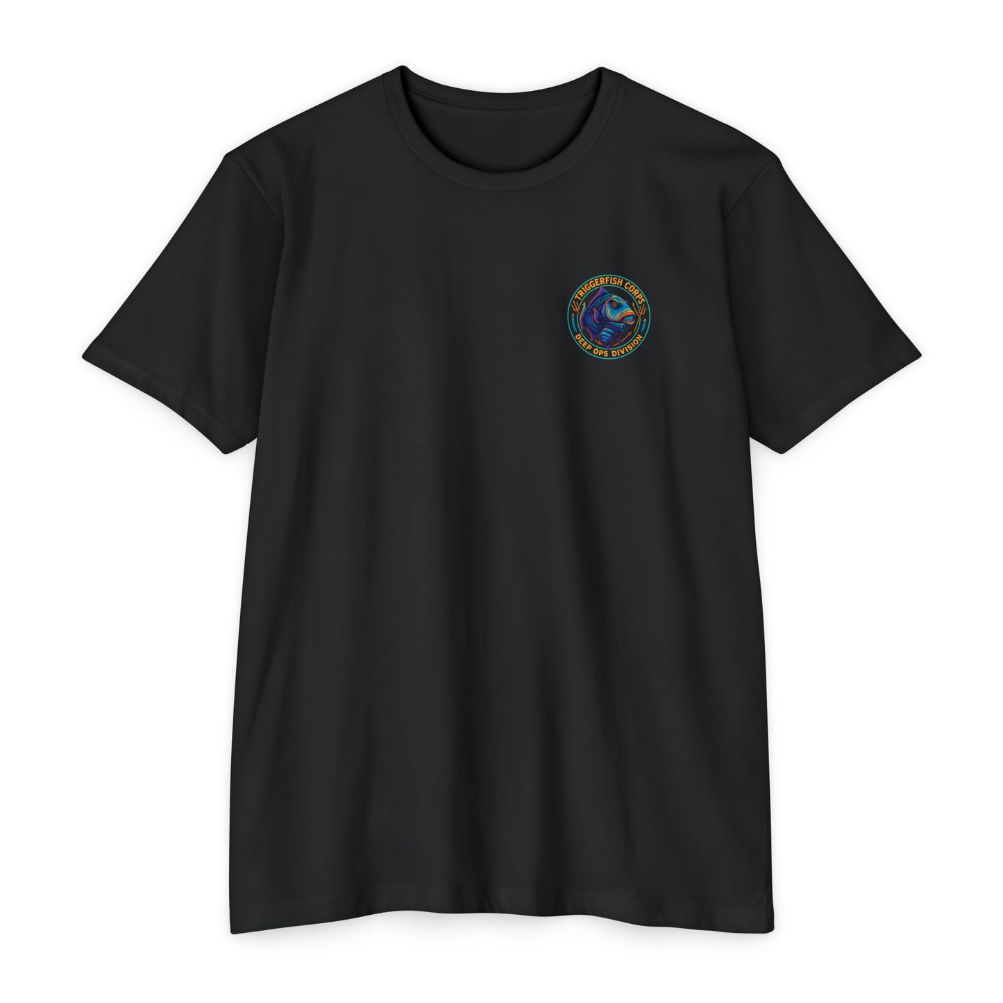 Triggerfish Corps Shirt – Deep Ops Division Tactical Fish - BACK PRINT