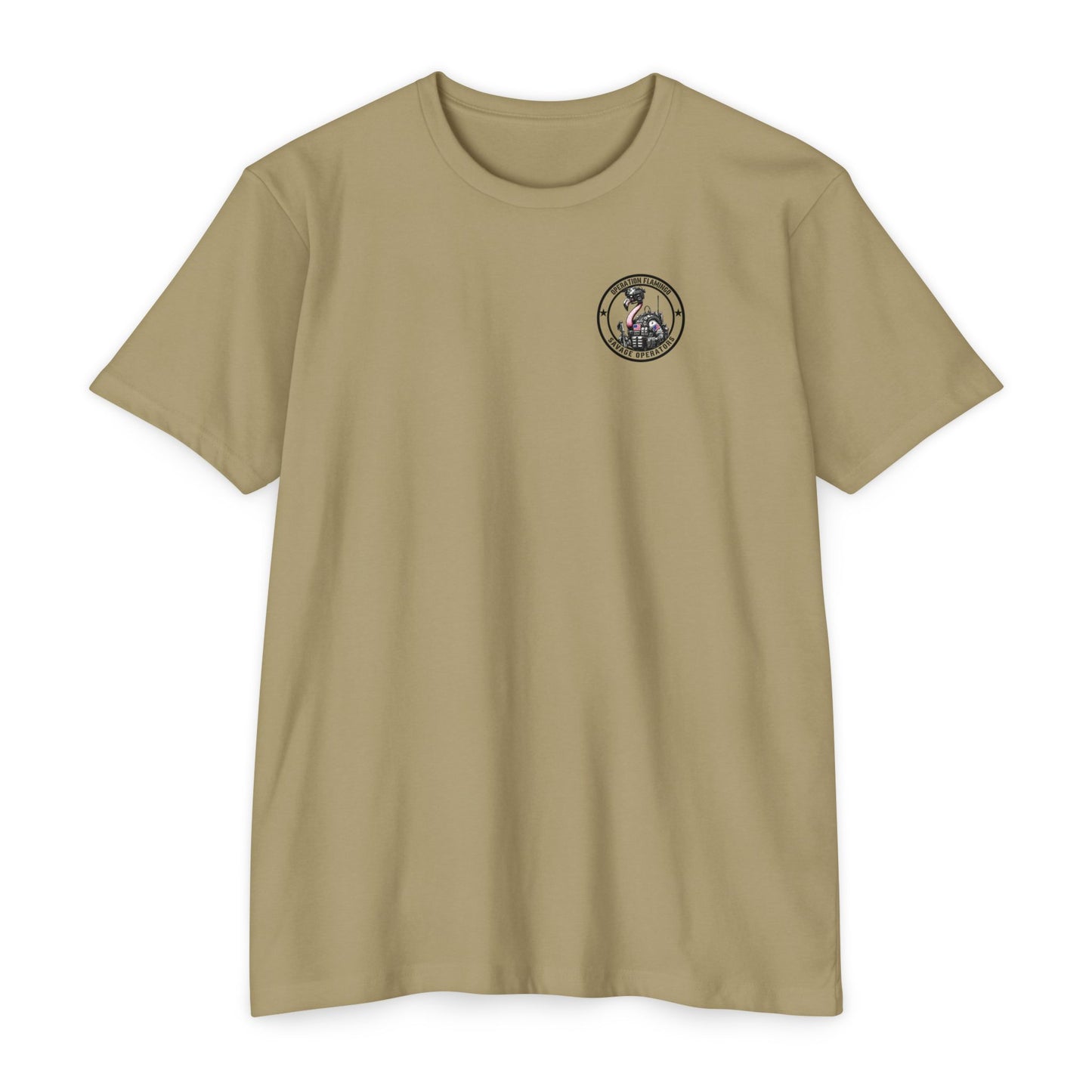 Operation Flamingo 'Savage Operators' Graphic T-Shirt Back Print