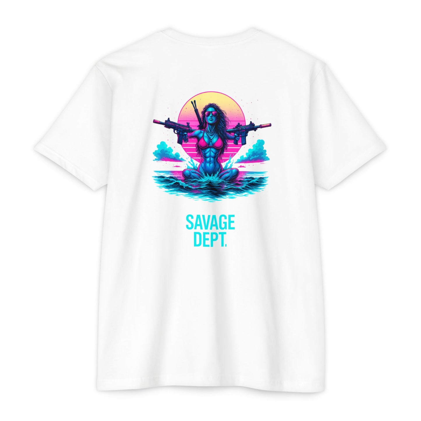 Neon Tactical Tee – Savage Dept. Girl 2 Graphic Shirt for Rebels, Operators, and Street Soldiers