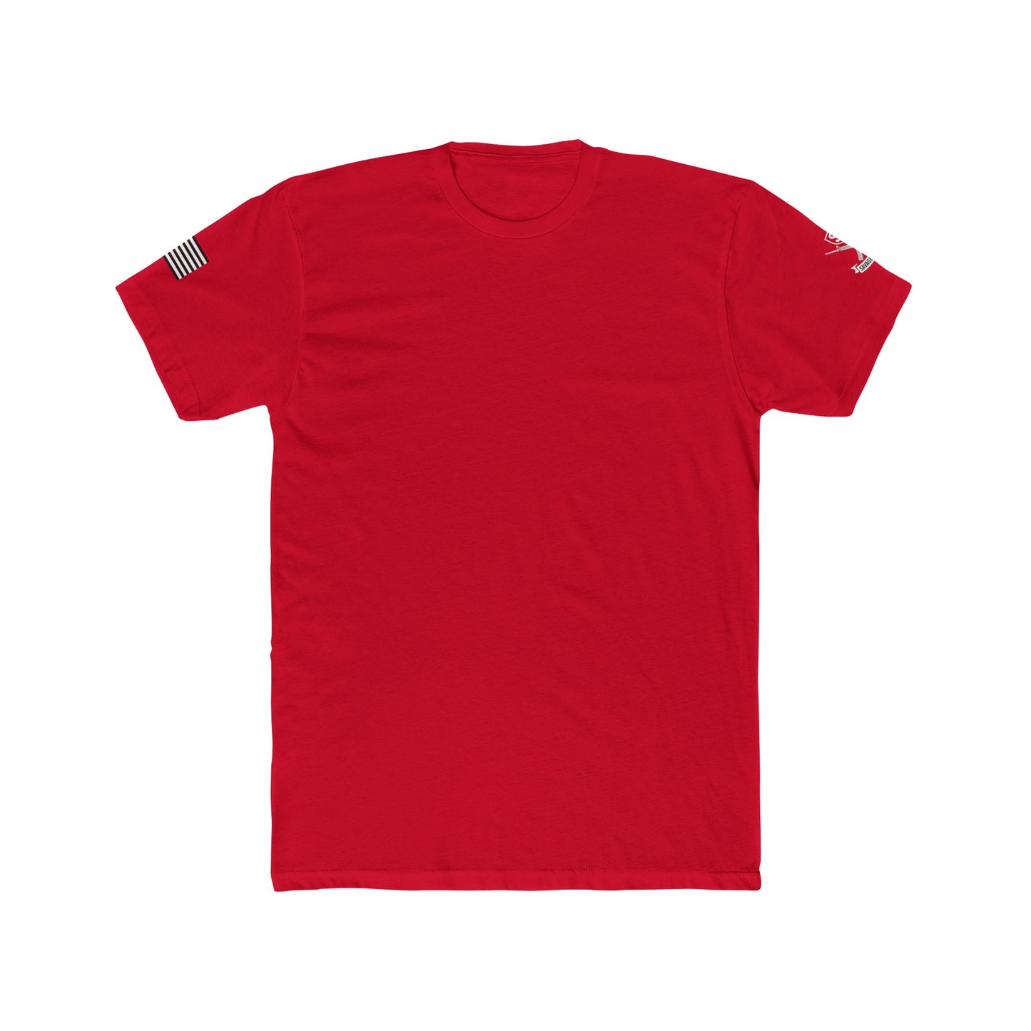 Premium Basic Tee's with WHITE FLAG