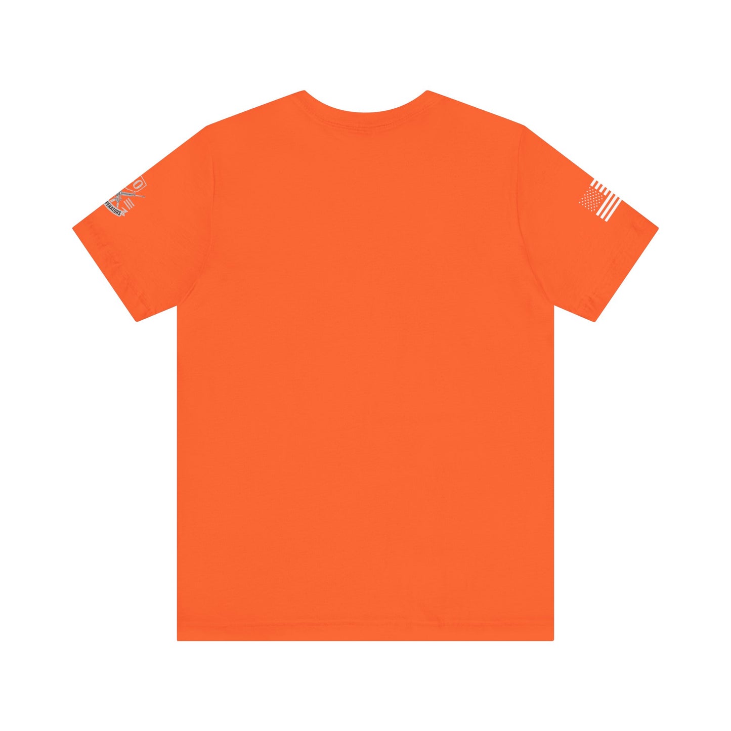Premium Basic Tee's with WHITE FLAG (multiple color choices)