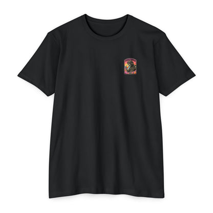 Tequila Sunrise Skull T-Shirt - Back Print