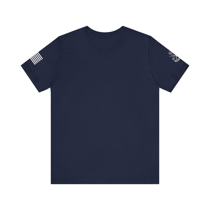 Premium Basic Tee's with WHITE FLAG (multiple color choices)