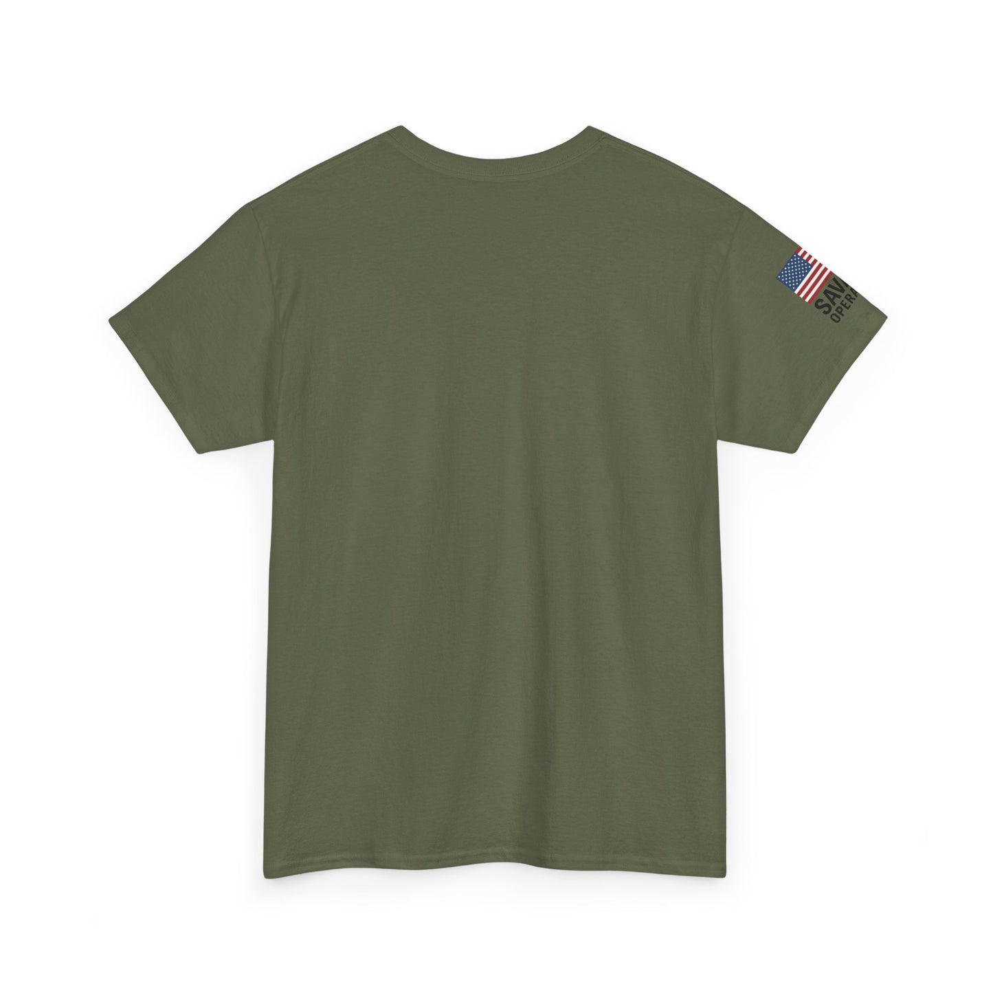 Savage Operators American Flag Sleeve Tee – Minimal Tactical Shirt