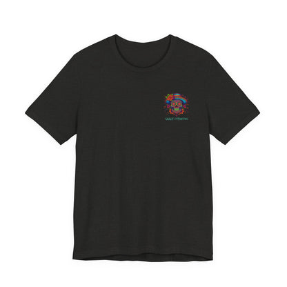 Savage Skull Trip – Trippy Neon Skull Shirt (LIMITED DROP) - BACK PRINT