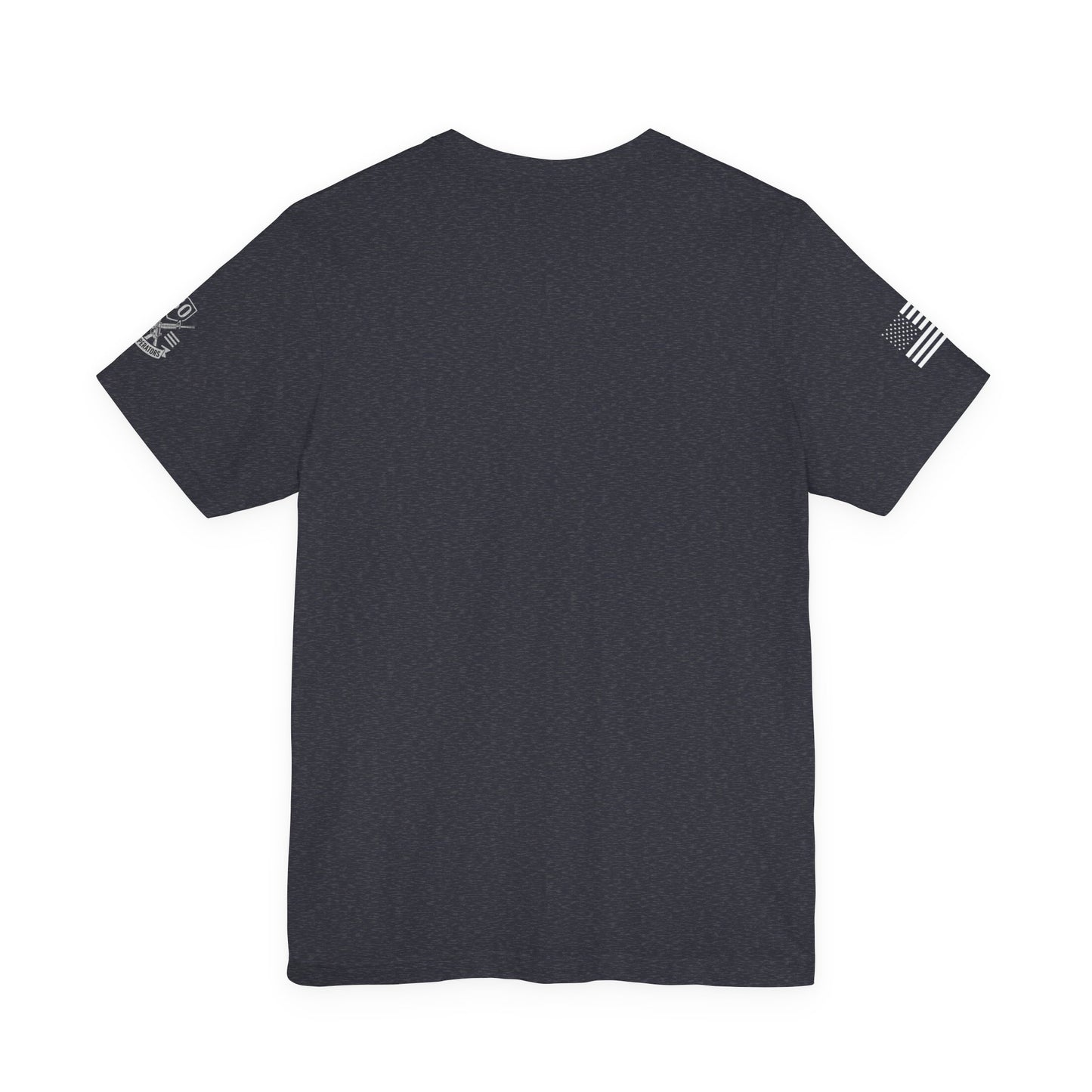 Premium Basic Tee's with WHITE FLAG (multiple color choices)