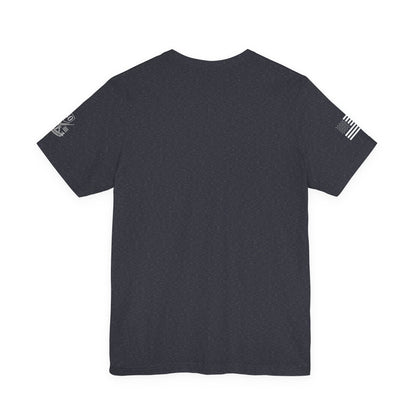 Premium Basic Tee's with WHITE FLAG (multiple color choices)