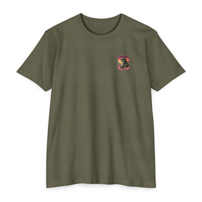 Tequila Sunrise Skull T-Shirt - Back Print