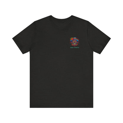 Savage Skull Trip – Trippy Neon Skull Shirt (LIMITED DROP) - BACK PRINT
