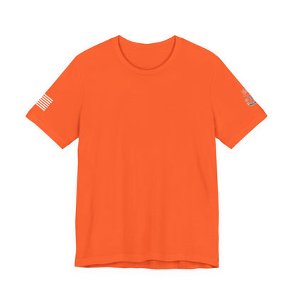Premium Basic Tee's with WHITE FLAG (multiple color choices)