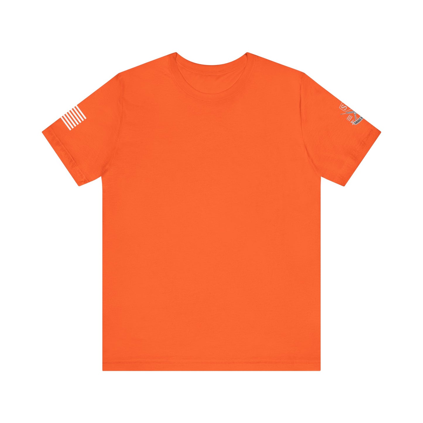 Premium Basic Tee's with WHITE FLAG (multiple color choices)