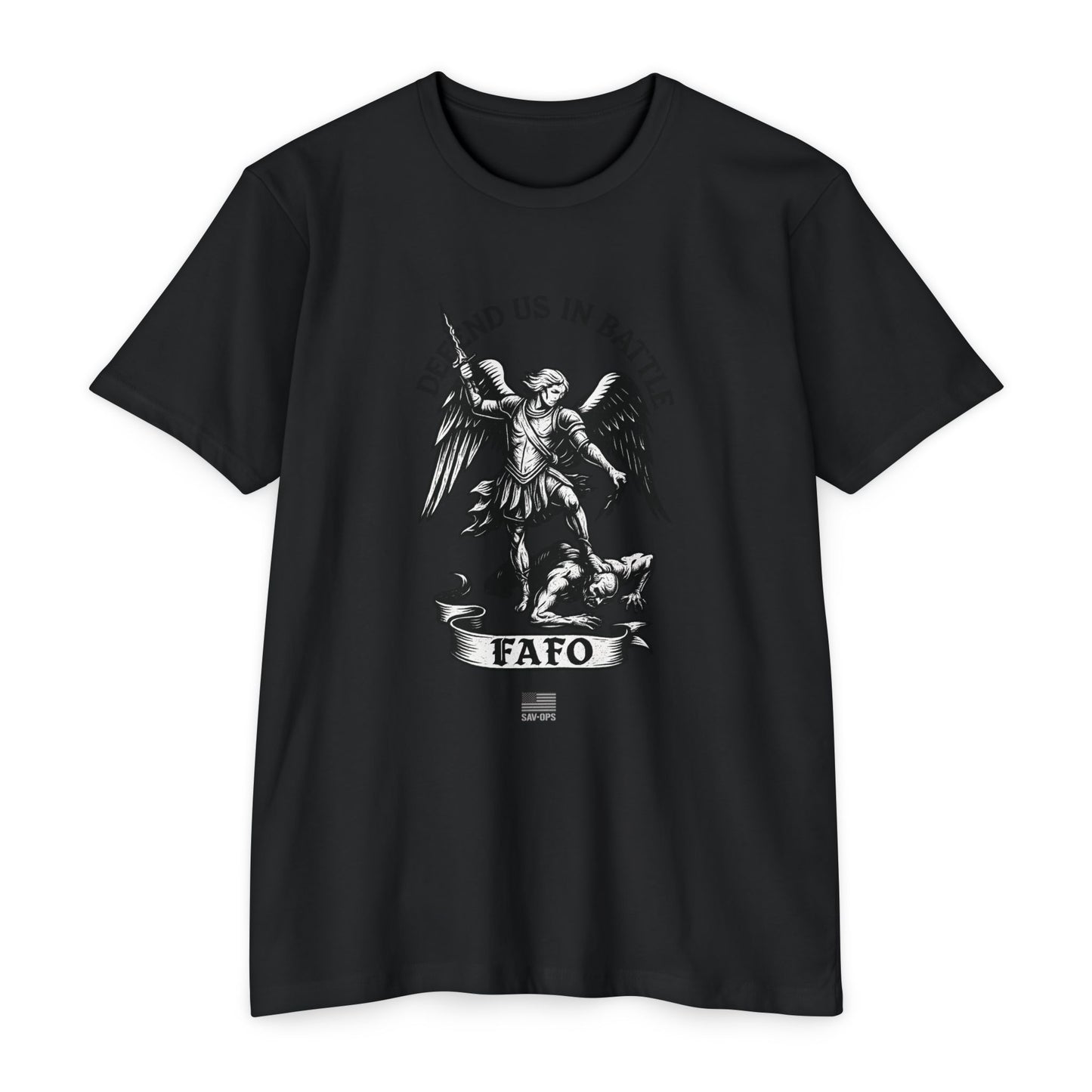 FAFO – St. Michael Archangel Tee | Savage Operators