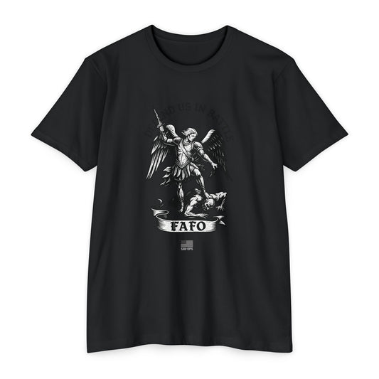 FAFO – St. Michael Archangel Tee | Savage Operators