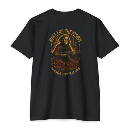 Built for the Storm – Grim Reaper Rifle Tee | Savage Operators Tactical T-Shirt