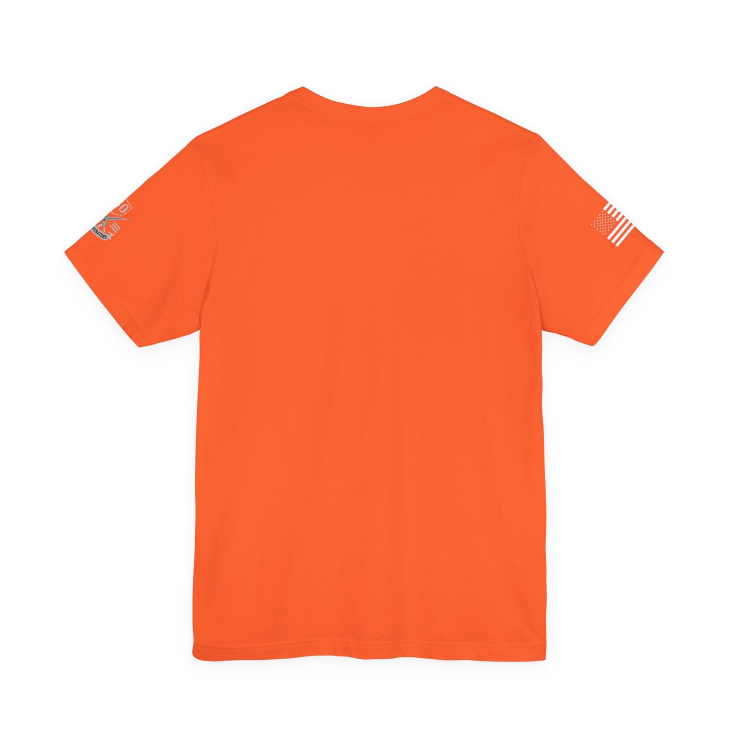 Premium Basic Tee's with WHITE FLAG (multiple color choices)