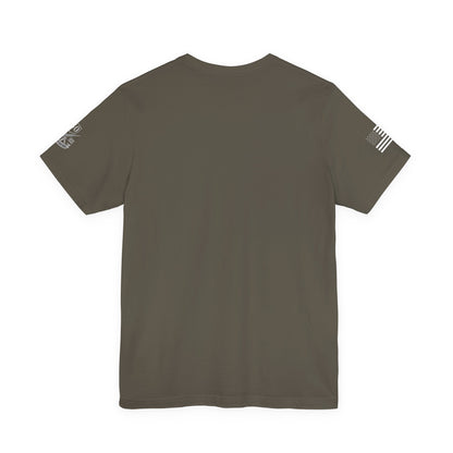 Premium Basic Tee's with WHITE FLAG (multiple color choices)