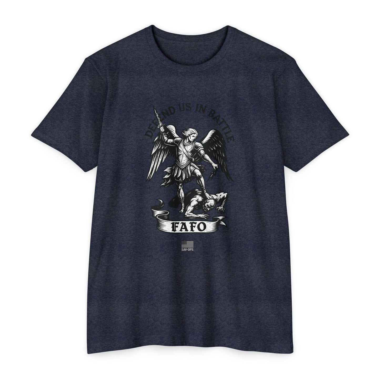 FAFO – St. Michael Archangel Tee | Savage Operators
