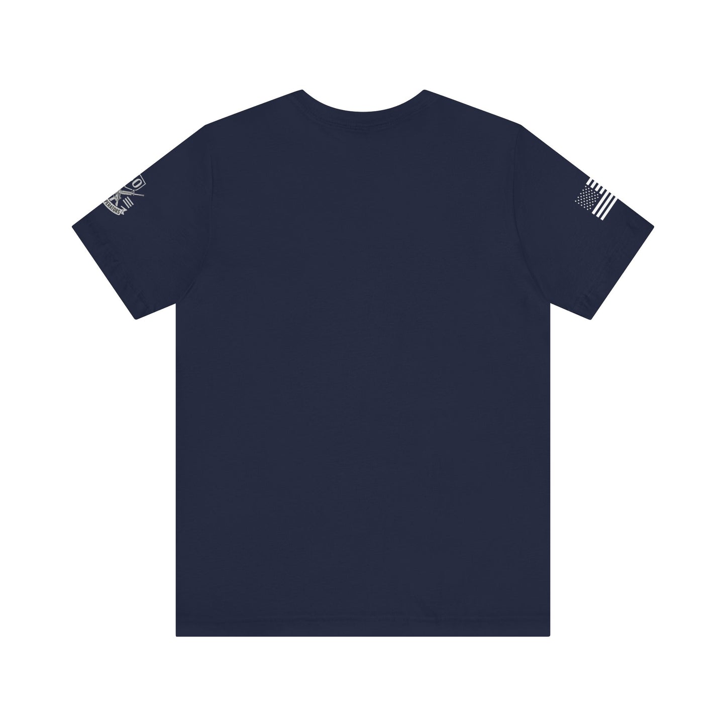 Premium Basic Tee's with WHITE FLAG (multiple color choices)