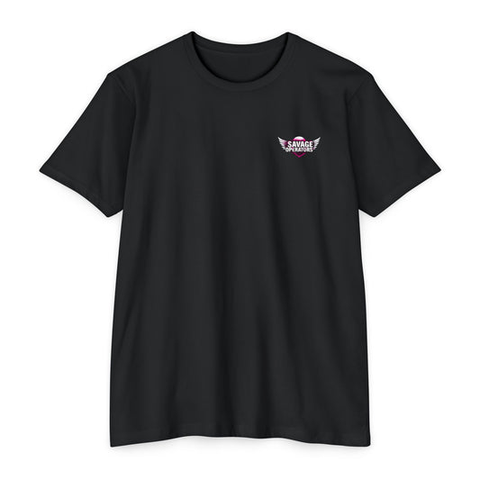 Neon Tactical Tee – Savage Dept. Girl 2 Graphic Shirt for Rebels, Operators, and Street Soldiers - BACK PRINT