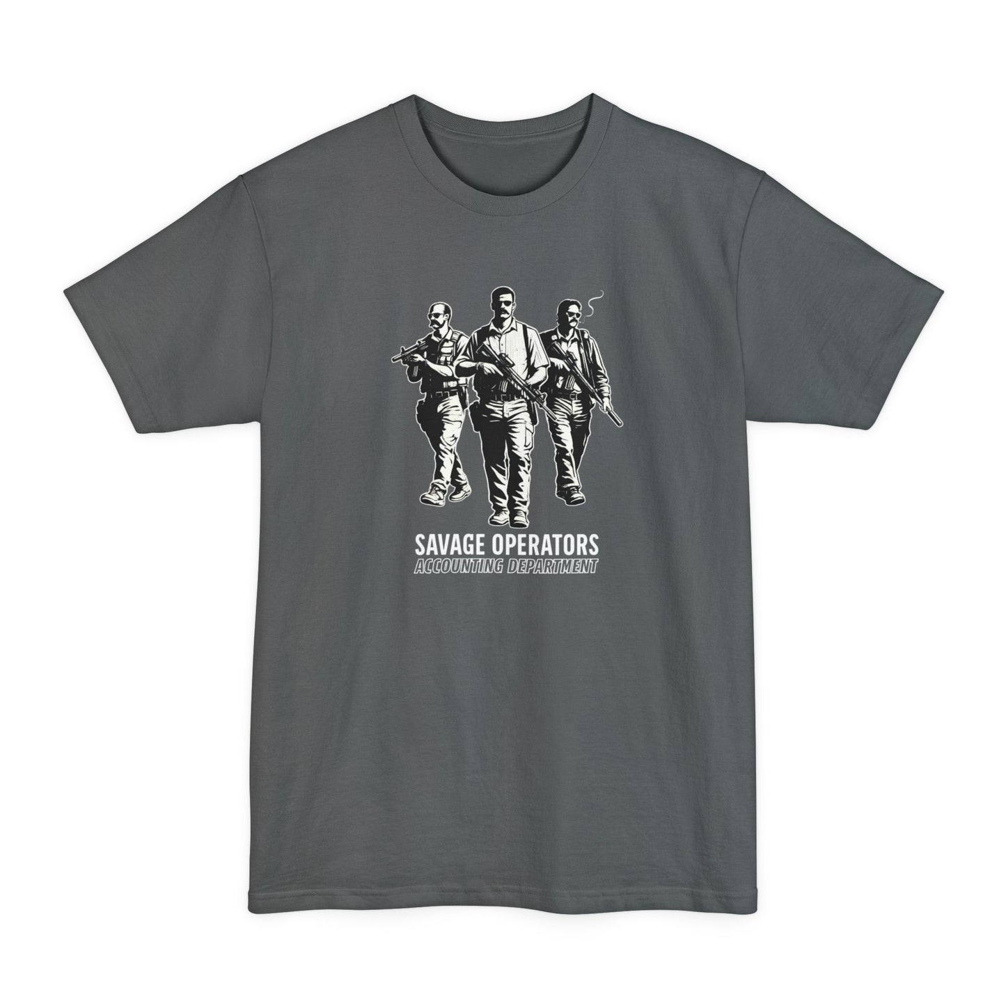 Savage Operators Account Department Tactical Crew Tall T-Shirt