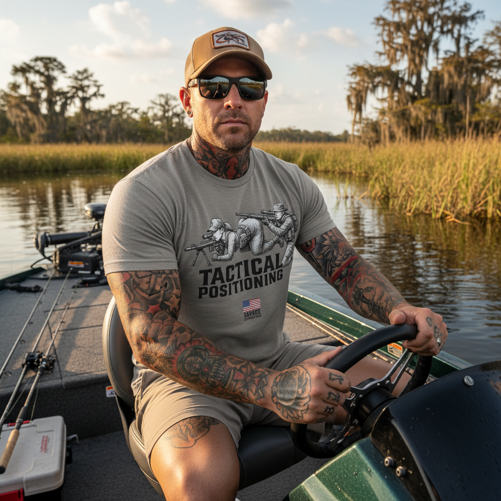 Tactical Positioning – Sniper & Spotter Team Shirt | Savage Operators