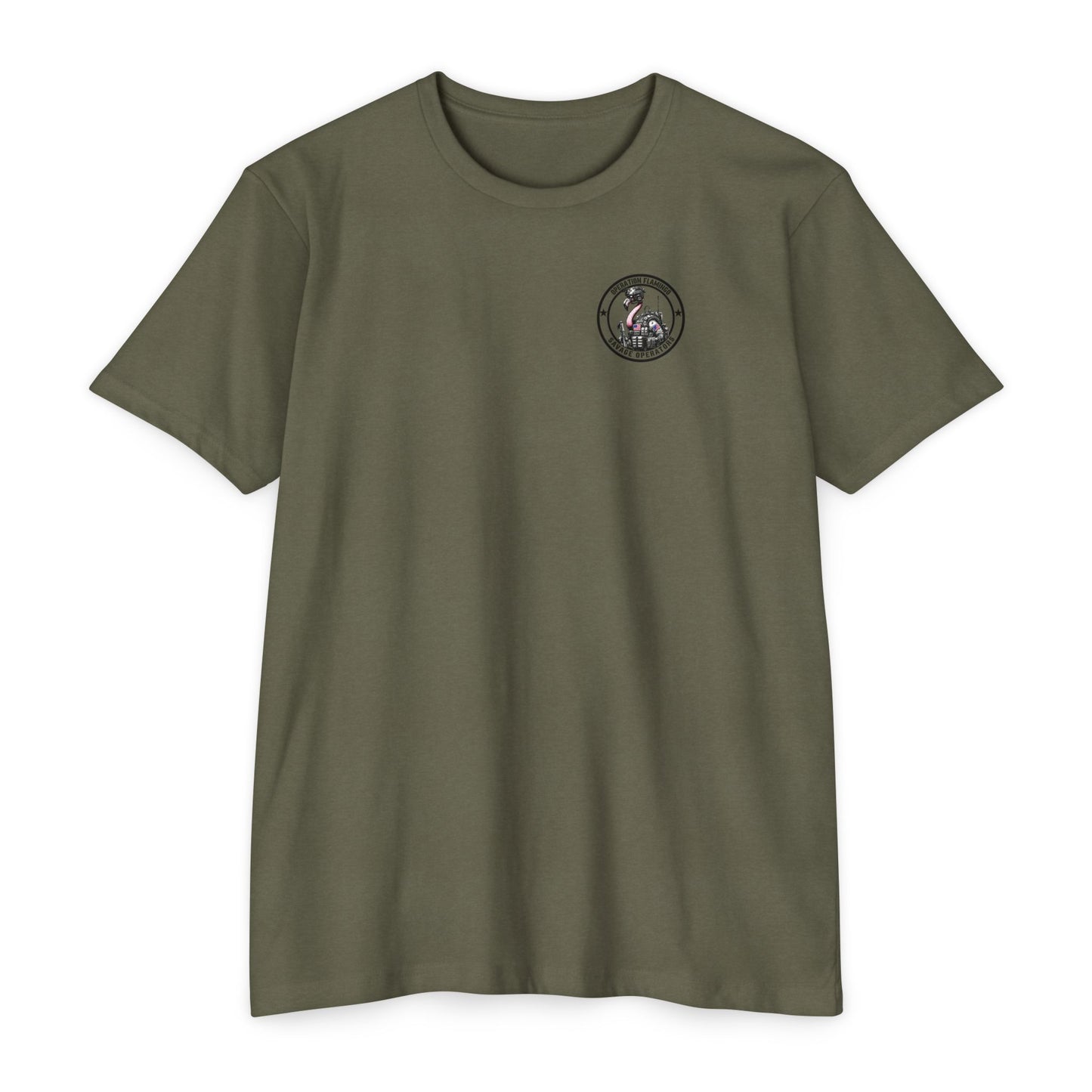 Operation Flamingo 'Savage Operators' Graphic T-Shirt Back Print