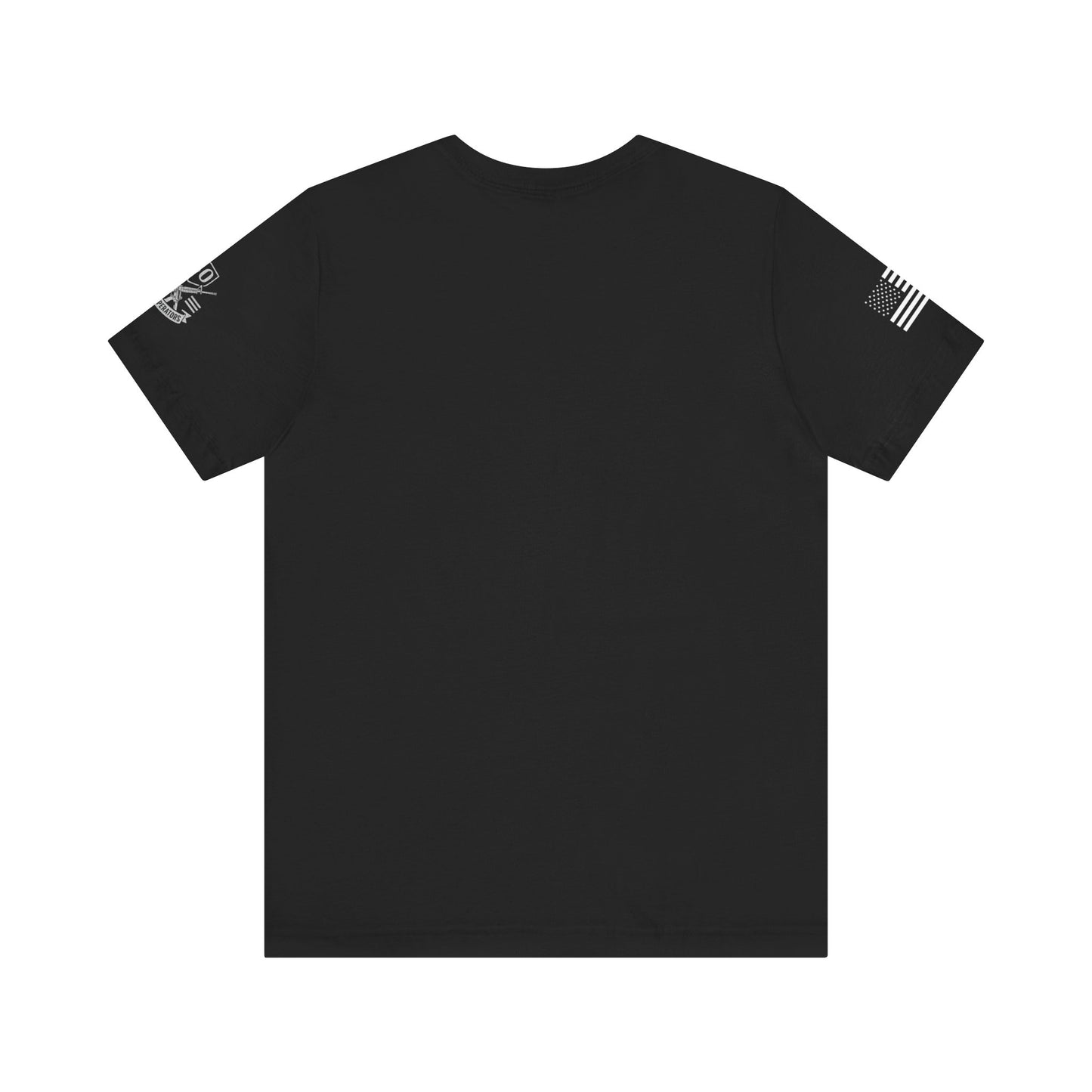 Premium Basic Tee's with WHITE FLAG (multiple color choices)