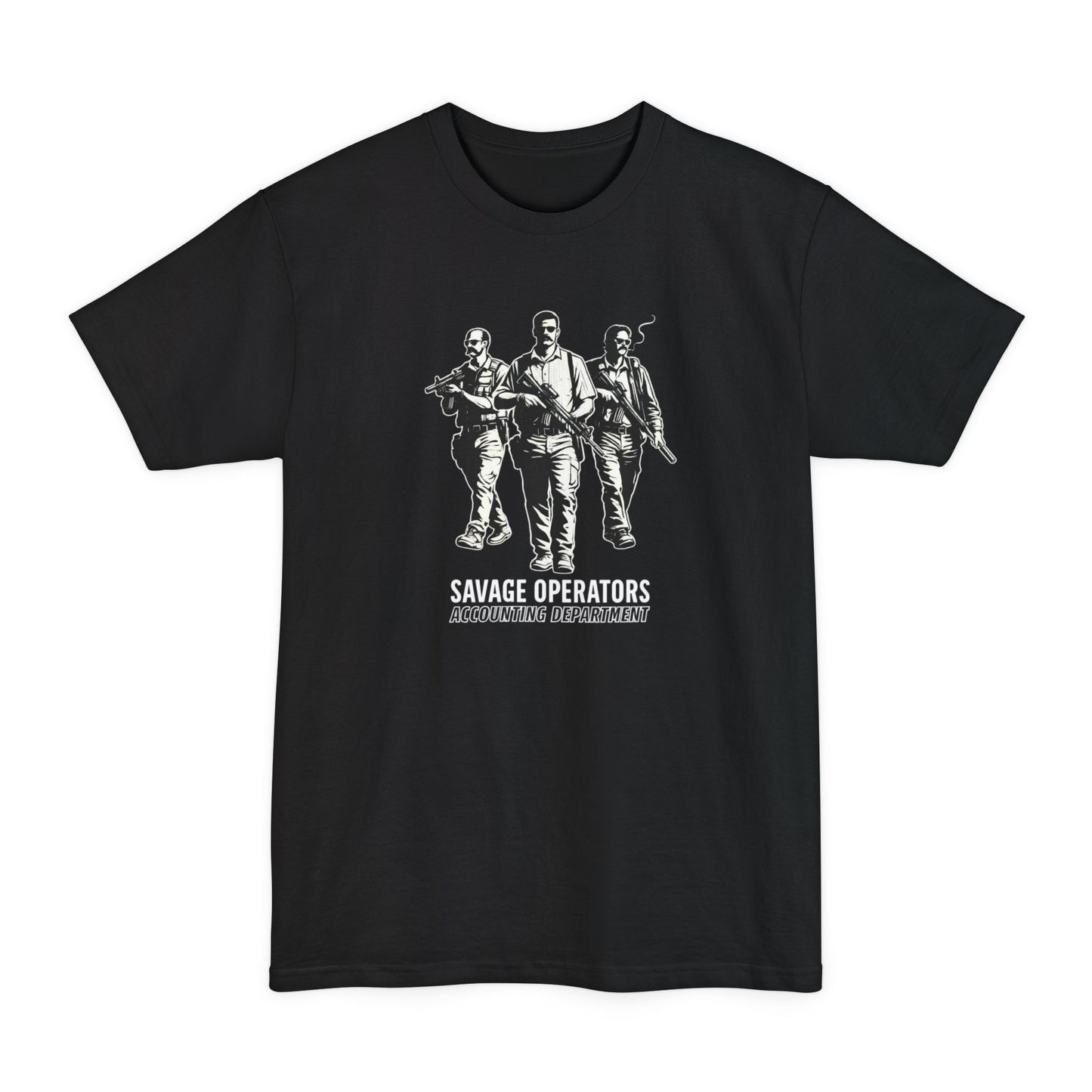 Savage Operators Account Department Tactical Crew Tall T-Shirt