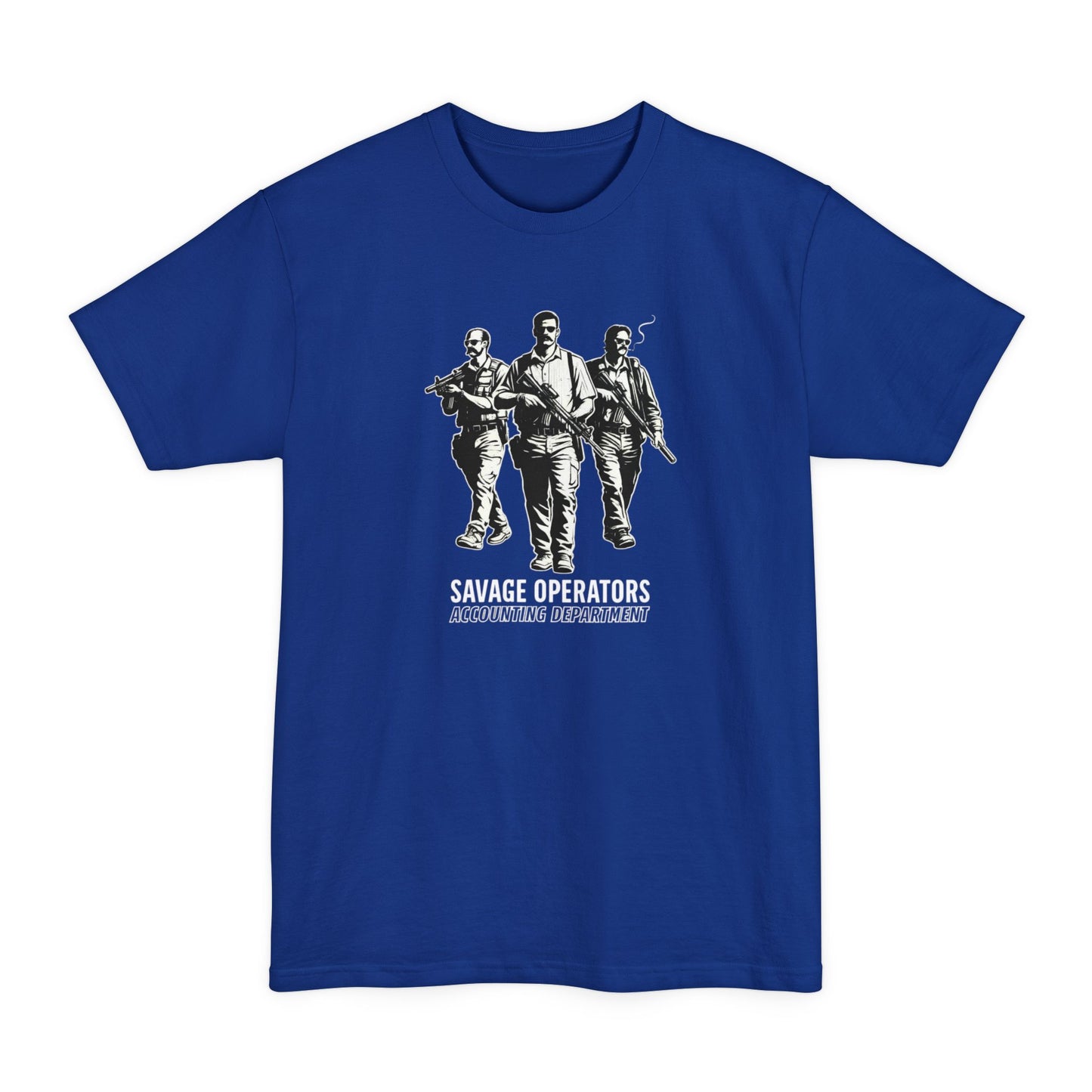 Savage Operators Account Department Tactical Crew Tall T-Shirt