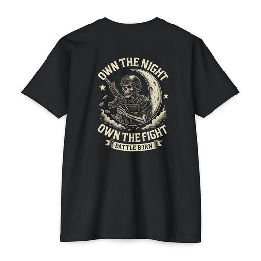 Battle Born Tee – Own the Night Operator Shirt for Veterans, Night Fighters, and Gunslingers