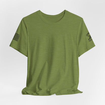 Savage Dept. Pin-Up Tee – Tactical Bikini Girl Shirt for Gun Guys, Patriots, and Alpha Rebels with Attitude