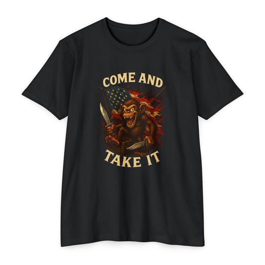 Come And Take It Monkey – Patriotic Freedom 2A Shirt