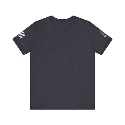 Premium Basic Tee's with WHITE FLAG (multiple color choices)