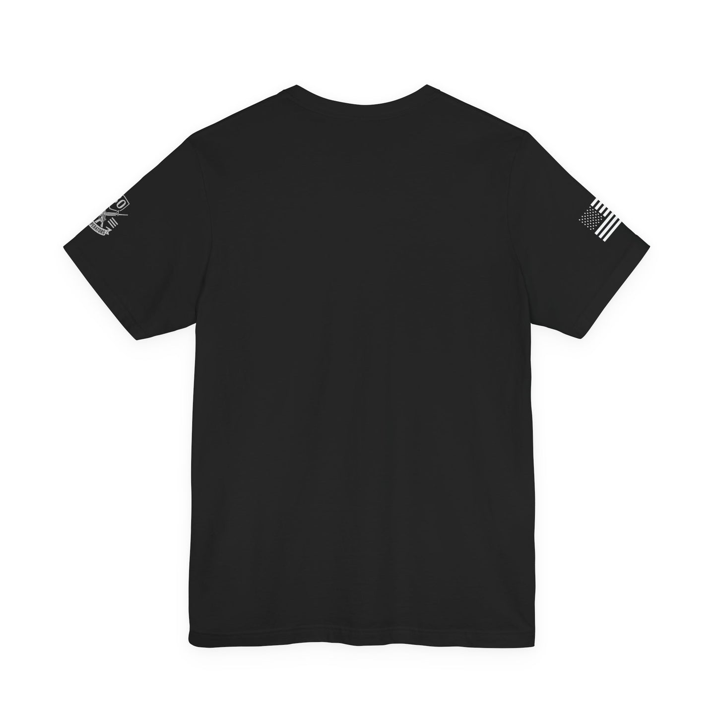 Premium Basic Tee's with WHITE FLAG (multiple color choices)