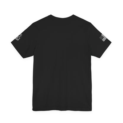 Premium Basic Tee's with WHITE FLAG (multiple color choices)
