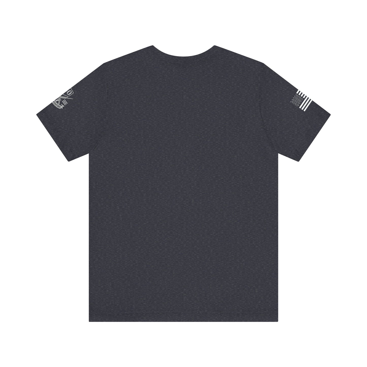 Premium Basic Tee's with WHITE FLAG (multiple color choices)