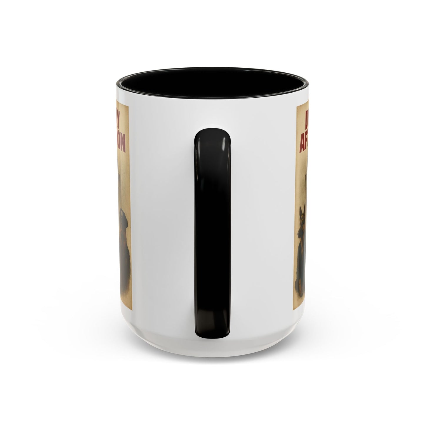Dog Day Afternoon Coffee Mug — Vintage Canine Heist Design k9 16oz - Savage Operators Tactical Tee | Mug | Savage Operators Clothing | Patriotic Apparel | Military Humor | High Quality 15oz