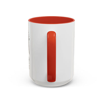 FAFO Defend Us in Battle Accent Coffee Mug — St. Michael Warrior Design - Savage Operators Tactical Tee | Mug | Savage Operators Clothing | Patriotic Apparel | Military Humor | High Quality 15oz