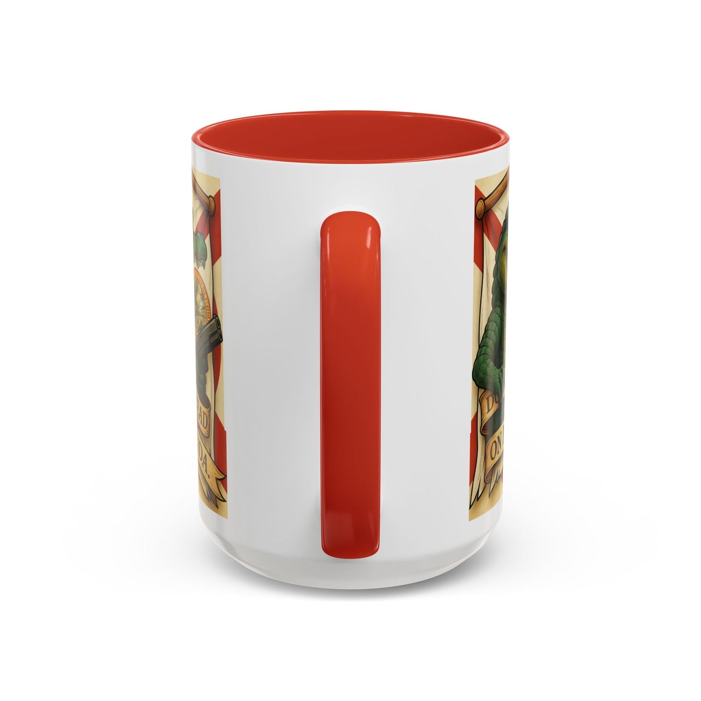 Florida Gator Coffee Mug — Don't Tread on Florida Novelty Cup 16oz - Savage Operators Tactical Tee | Mug | Savage Operators Clothing | Patriotic Apparel | Military Humor | High Quality 15oz