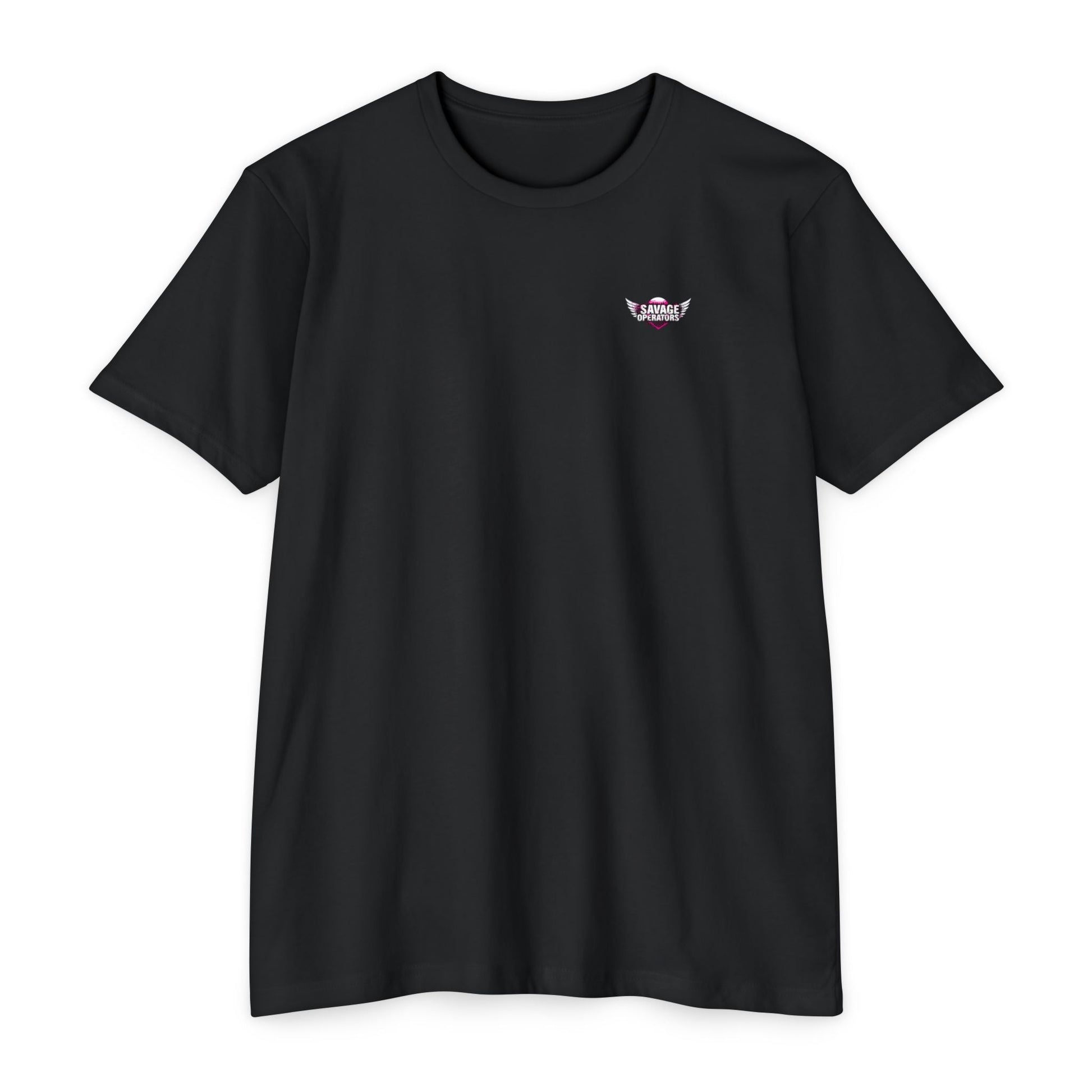 Fly Me to the Moon – Skeleton Cowboy Rocket Back Print Tee | Savage Operators - Savage Operators Tactical Tee | T-Shirt | Savage Operators Clothing | Patriotic Apparel | Military Humor | High Quality CVC Black