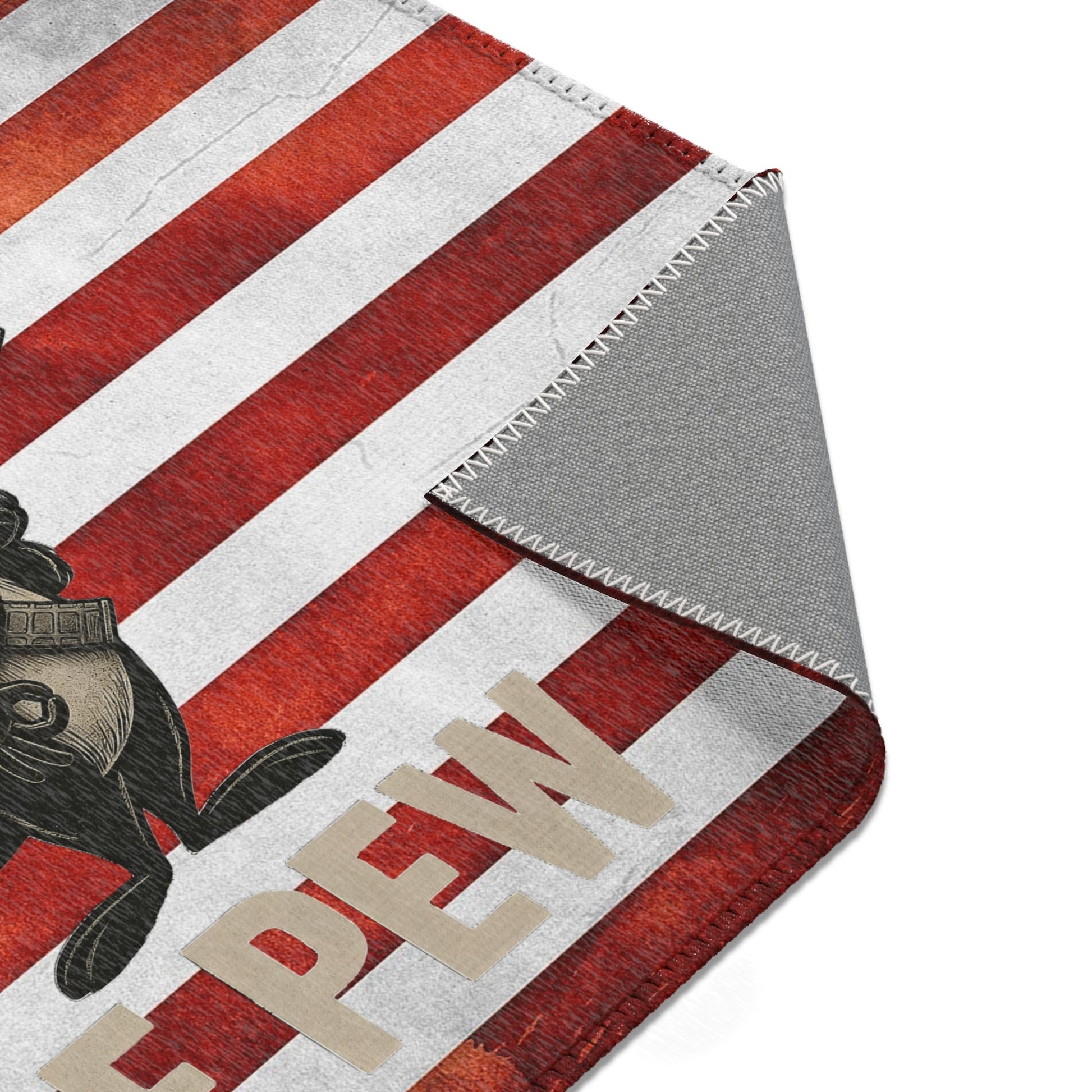 Le Pew American Flag Skunk indoor Area Rug — Patriotic 2a Carpet - Savage Operators Tactical Tee | Home Decor | Savage Operators Clothing | Patriotic Apparel | Military Humor | High Quality 72" × 48"