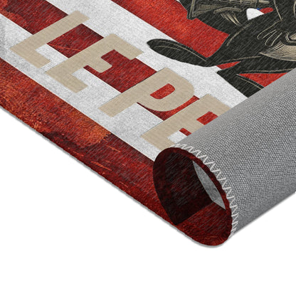 Le Pew American Flag Skunk indoor Area Rug — Patriotic 2a Carpet - Savage Operators Tactical Tee | Home Decor | Savage Operators Clothing | Patriotic Apparel | Military Humor | High Quality 72" × 48"