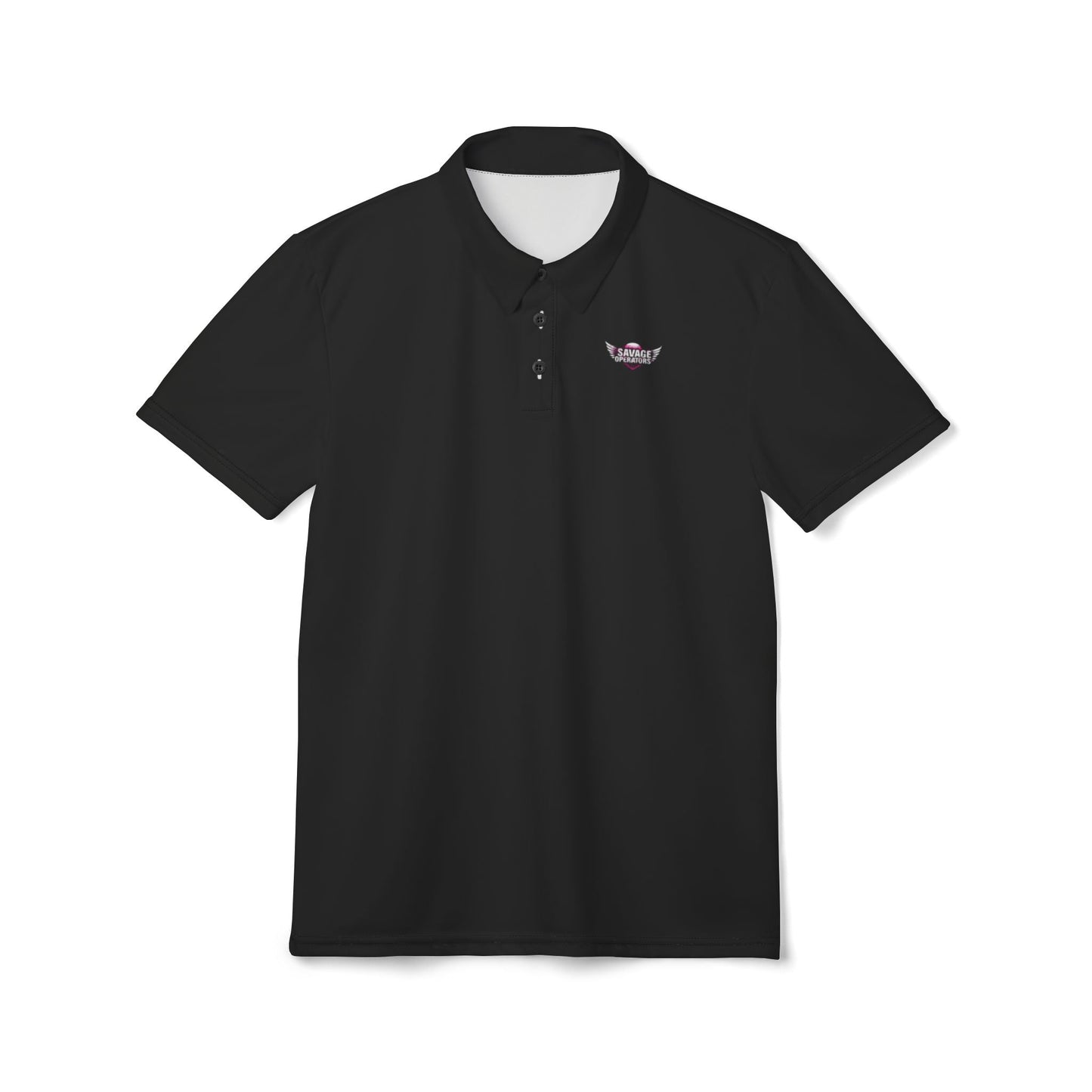 Le Pew Tactical Polo Shirt – Premium Graphic Performance Polo | Savage Operators Polyester Golf Shirt | Classic Logo - Savage Operators Tactical Tee | All Over Prints | Savage Operators Clothing | Patriotic Apparel | Military Humor | High Quality S