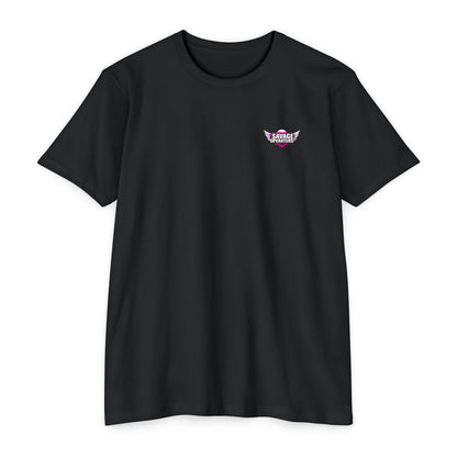 Le Pew Tee | Funny AK Skunk Shirt - Savage Operators Tactical Tee | T-Shirt | Savage Operators Clothing | Patriotic Apparel | Military Humor | High Quality CVC Military Green