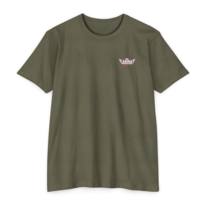Le Pew Tee | Funny AK Skunk Shirt - Savage Operators Tactical Tee | T-Shirt | Savage Operators Clothing | Patriotic Apparel | Military Humor | High Quality CVC Military Green