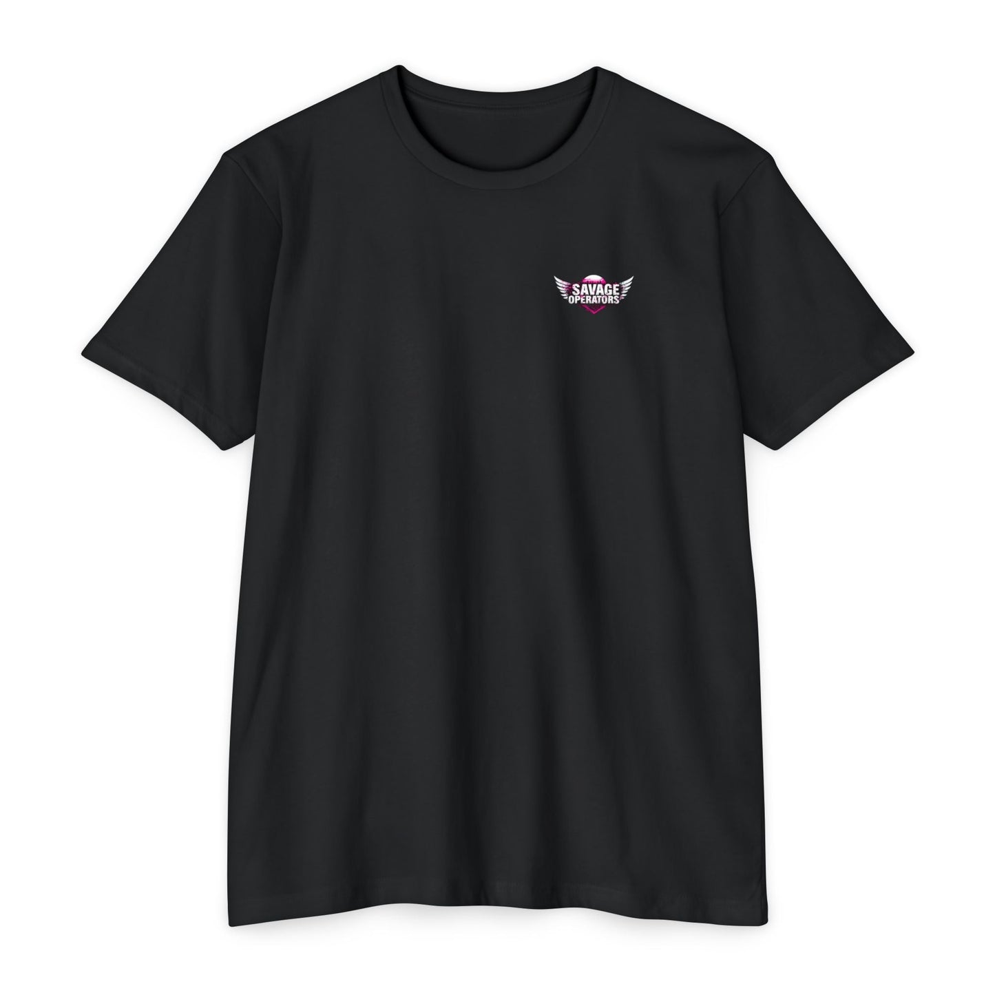 Let Er Rip Tater Chip Back Print Shirt – Funny Tactical Graphic Tee | Savage Operators Large Back Design | Military Humor Shirt - Savage Operators Tactical Tee | T-Shirt | Savage Operators Clothing | Patriotic Apparel | Military Humor | High Quality CVC Red