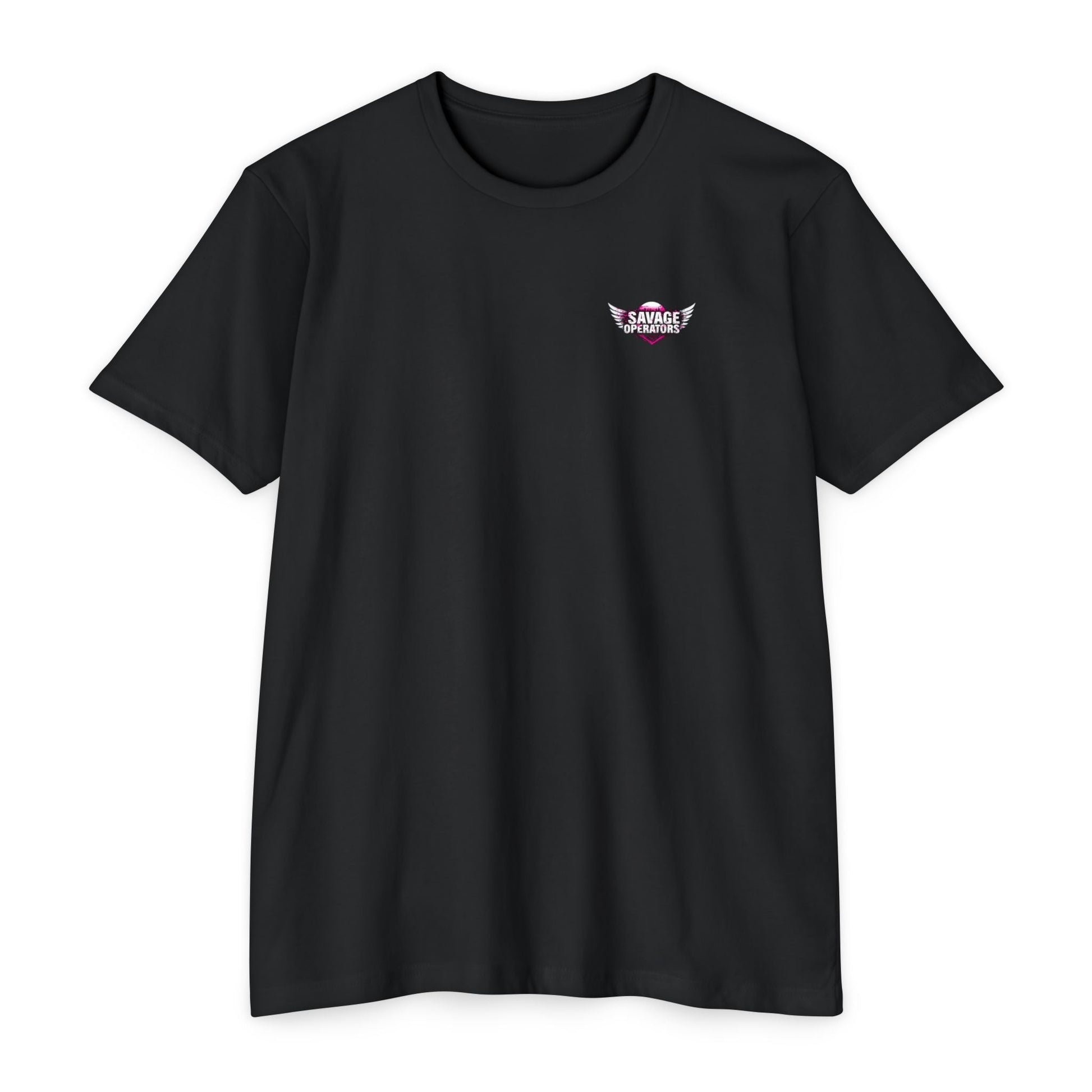 Let Er Rip Tater Chip Back Print Shirt – Funny Tactical Graphic Tee | Savage Operators Large Back Design | Military Humor Shirt - Savage Operators Tactical Tee | T-Shirt | Savage Operators Clothing | Patriotic Apparel | Military Humor | High Quality CVC Red