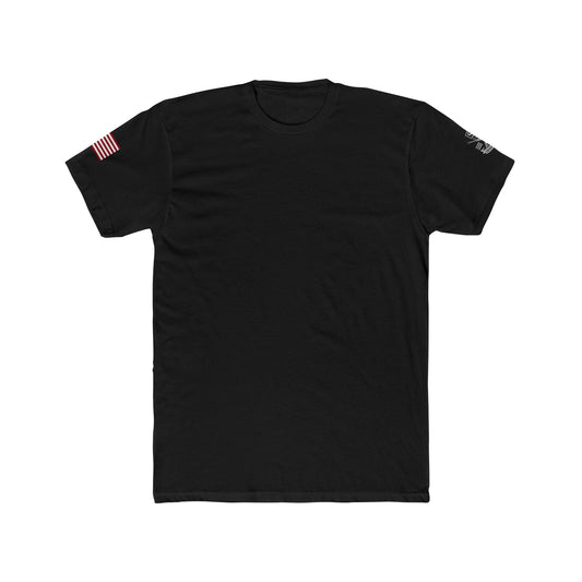 Premium Basic Tee's with COLOR FLAG - Savage Operators Tactical Tee | T-Shirt | Savage Operators Clothing | Patriotic Apparel | Military Humor | High Quality Solid Black