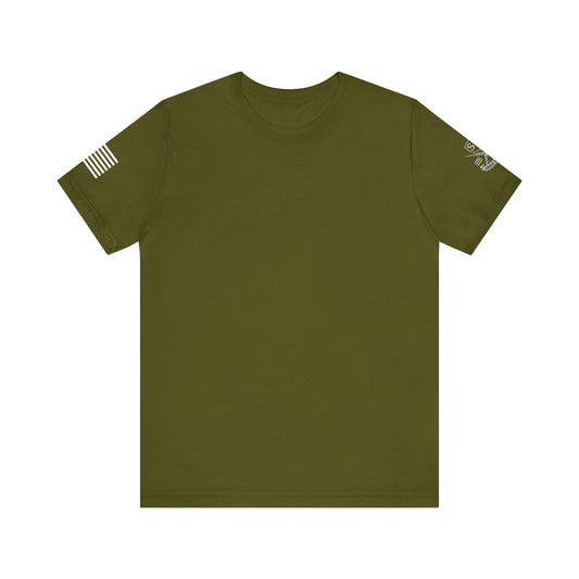 Premium Basic Tee's with WHITE FLAG (multiple color choices) - Savage Operators Tactical Tee | T-Shirt | Savage Operators Clothing | Patriotic Apparel | Military Humor | High Quality Olive