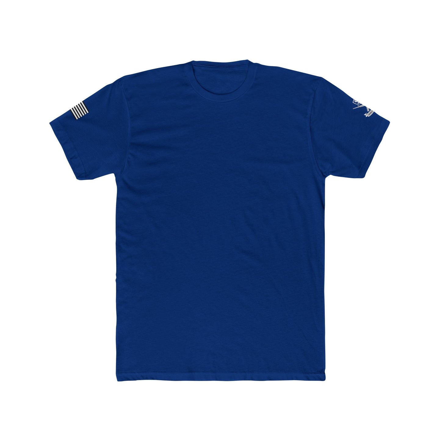 Premium Basic Tee's with WHITE FLAG - Savage Operators Tactical Tee | T-Shirt | Savage Operators Clothing | Patriotic Apparel | Military Humor | High Quality Solid Royal